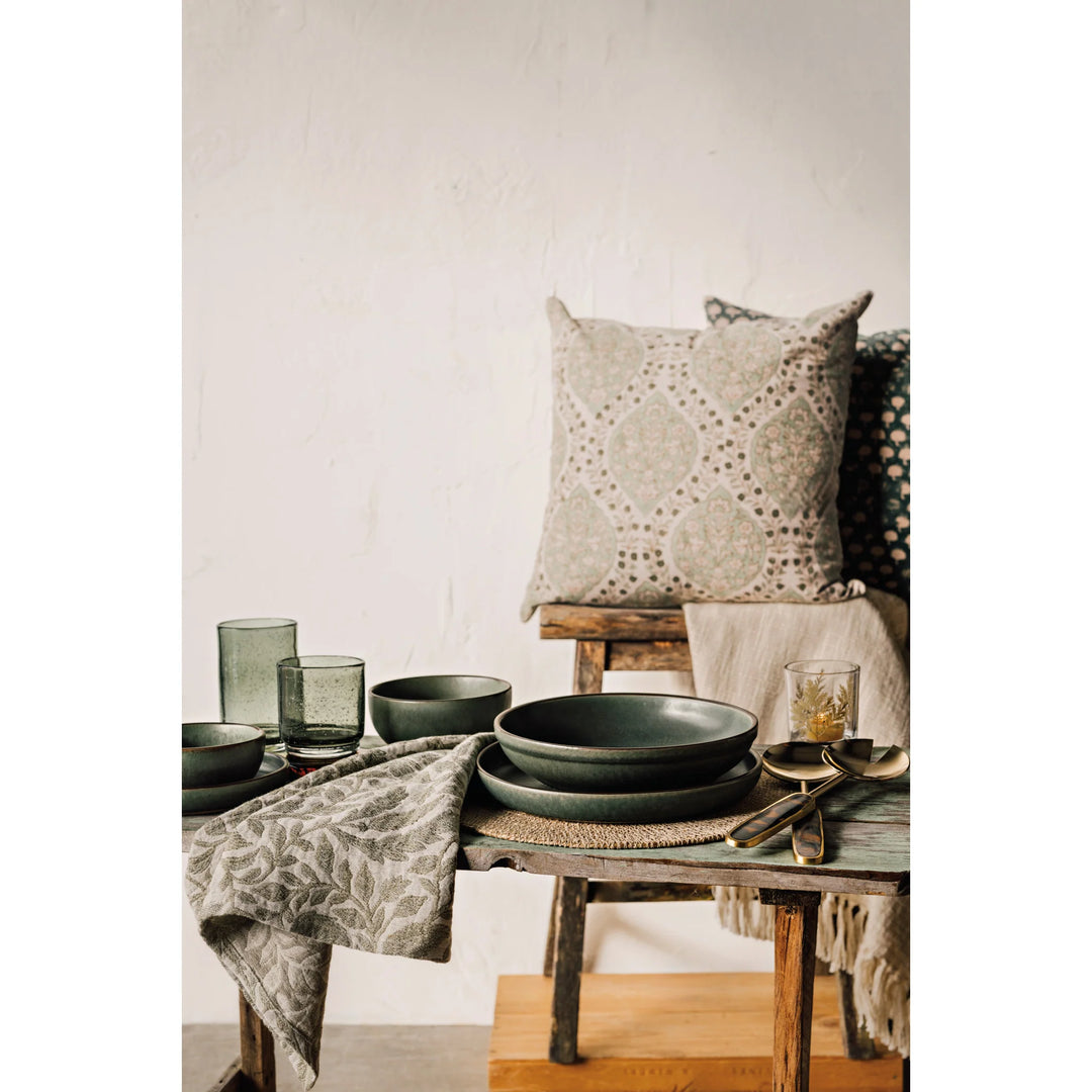 DANICA - TEALIGHT HOLDER GLASS FOLIA