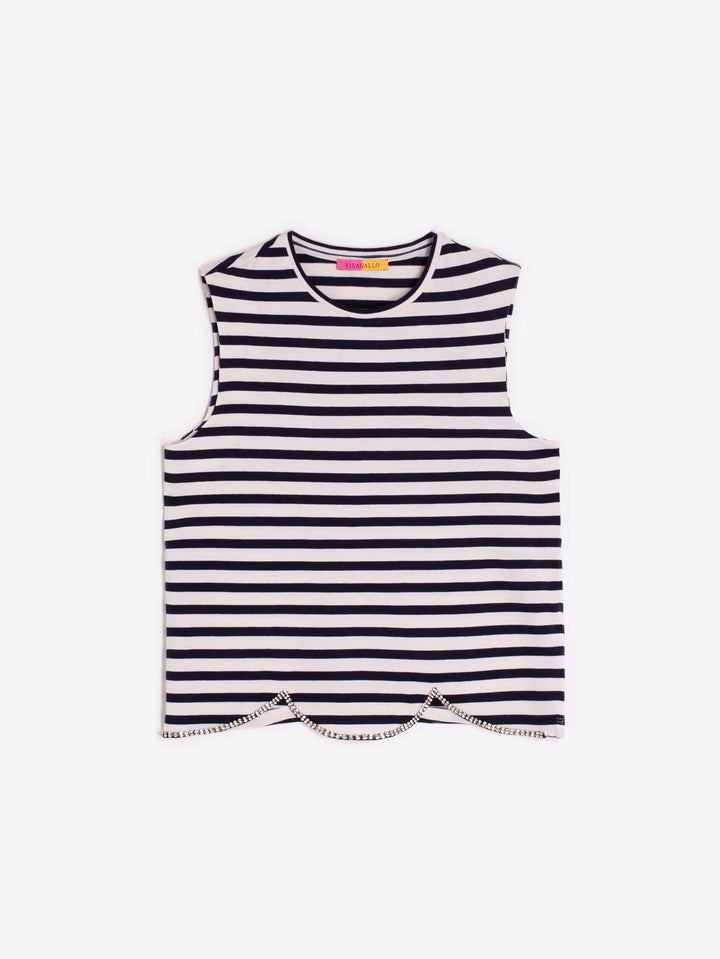 VILAGALLO - WOMEN'S BRILLANTES ONDAS TOP