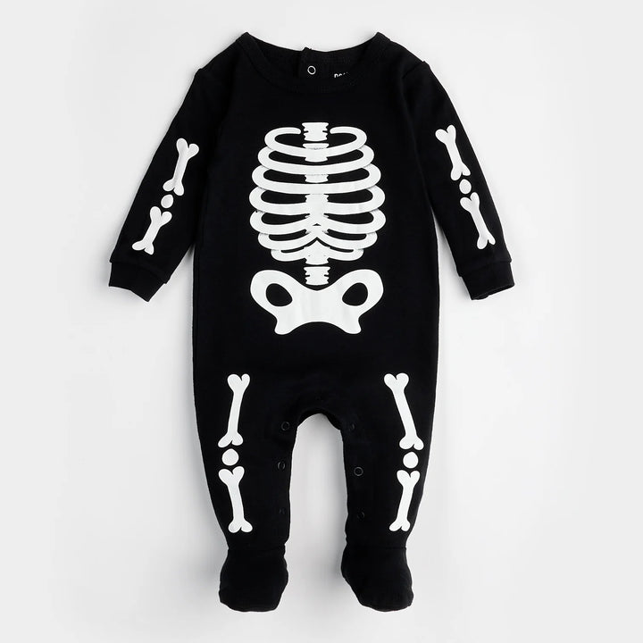 PETIT LEM - BABY SKELETON GLOW SLEEPER 