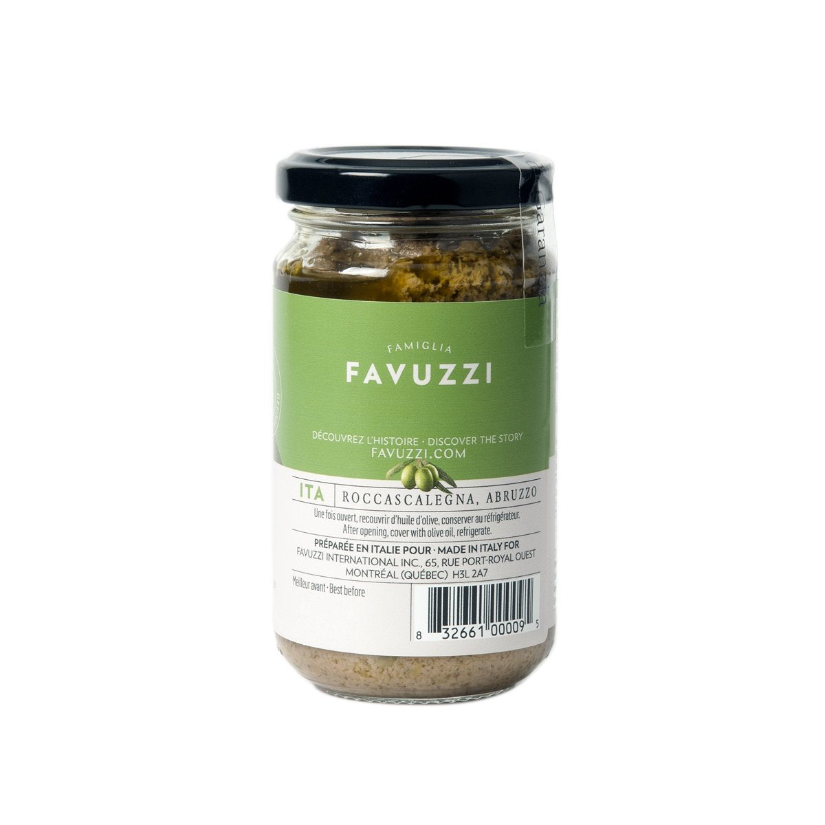 FAVUZZI - GREEN OLIVE TAPENADE