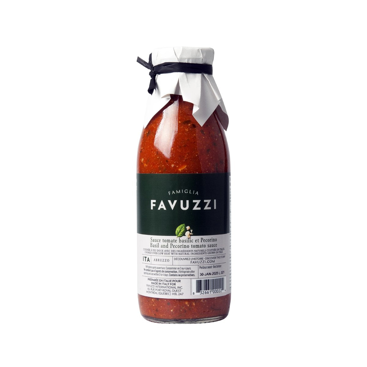 FAVUZZI - BASIL AND PECORINO SAUCE