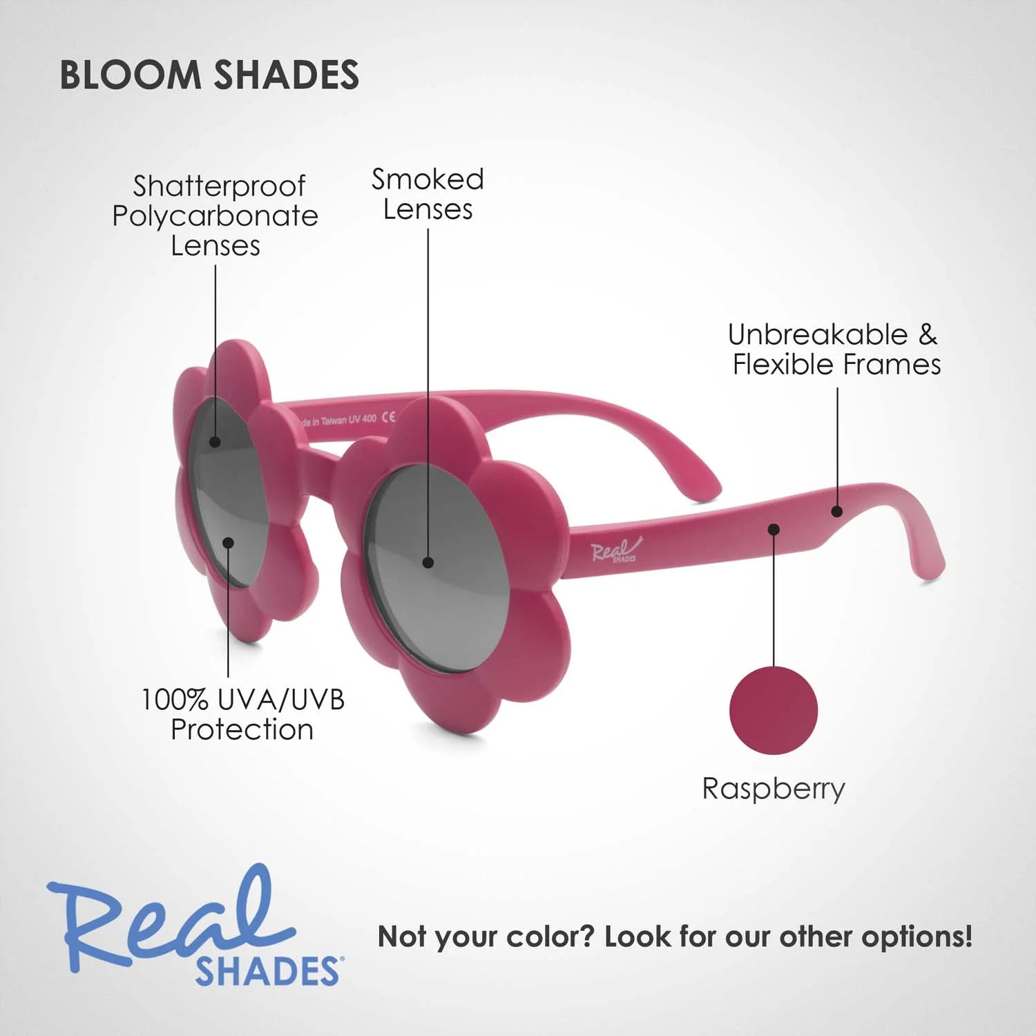 REAL SHADES - KIDS SUNGLASSES - BLOOM