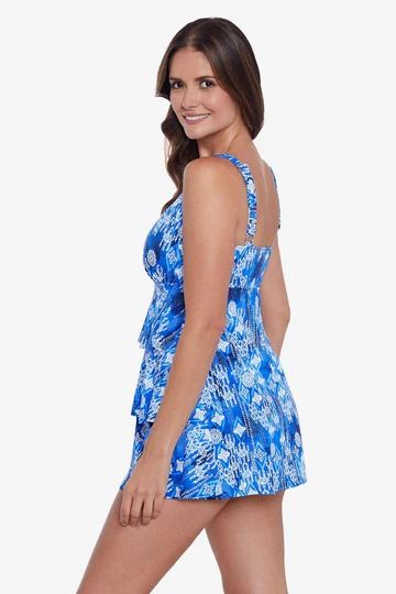 PENBROOKE- WOMEN'S TRIPLE TIER SWIM DRESS