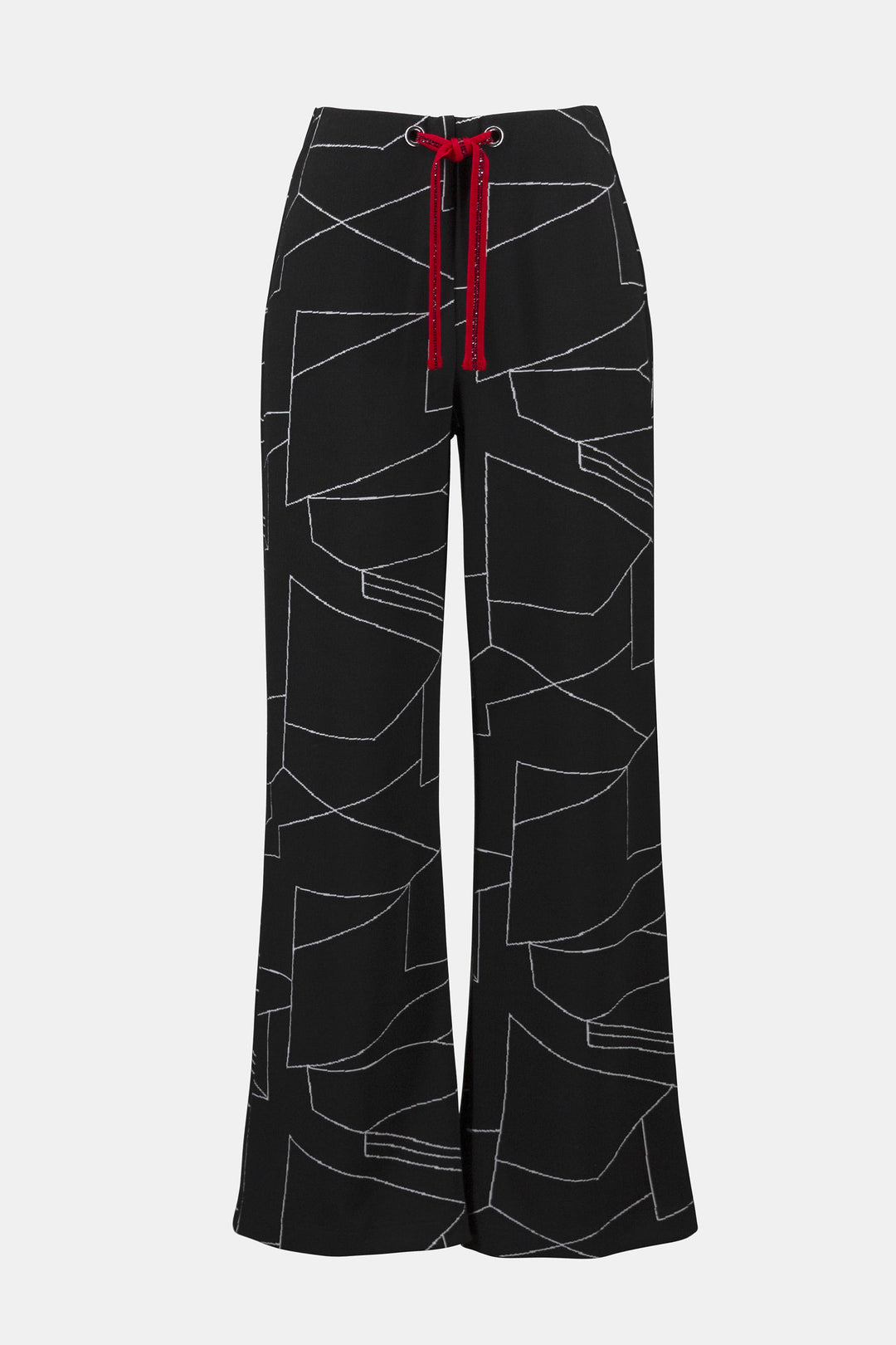 JOSEPH RIBKOFF- WOMEN'S EDGY GEOMETRIC TROUSERS