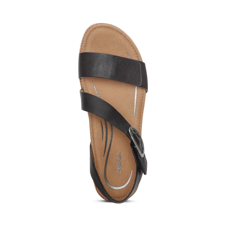 AETREX - TAMARA ASYMMETRICAL QUARTER STRAP SANDAL