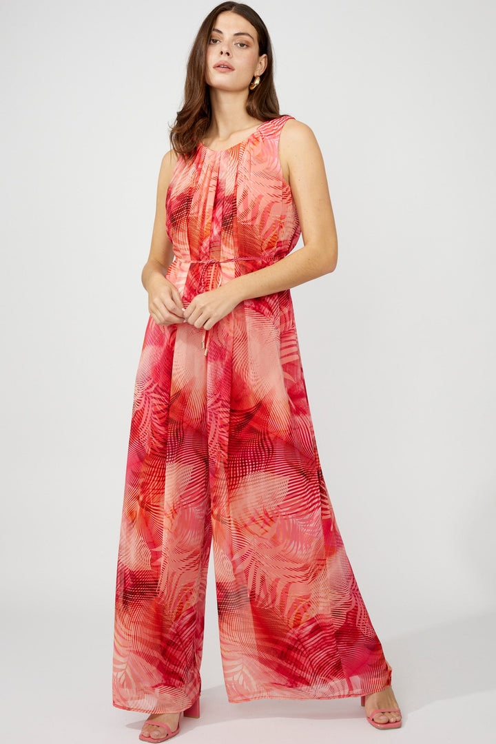 Frank Lyman- Women's Floral Sleeveless Jumpsuit