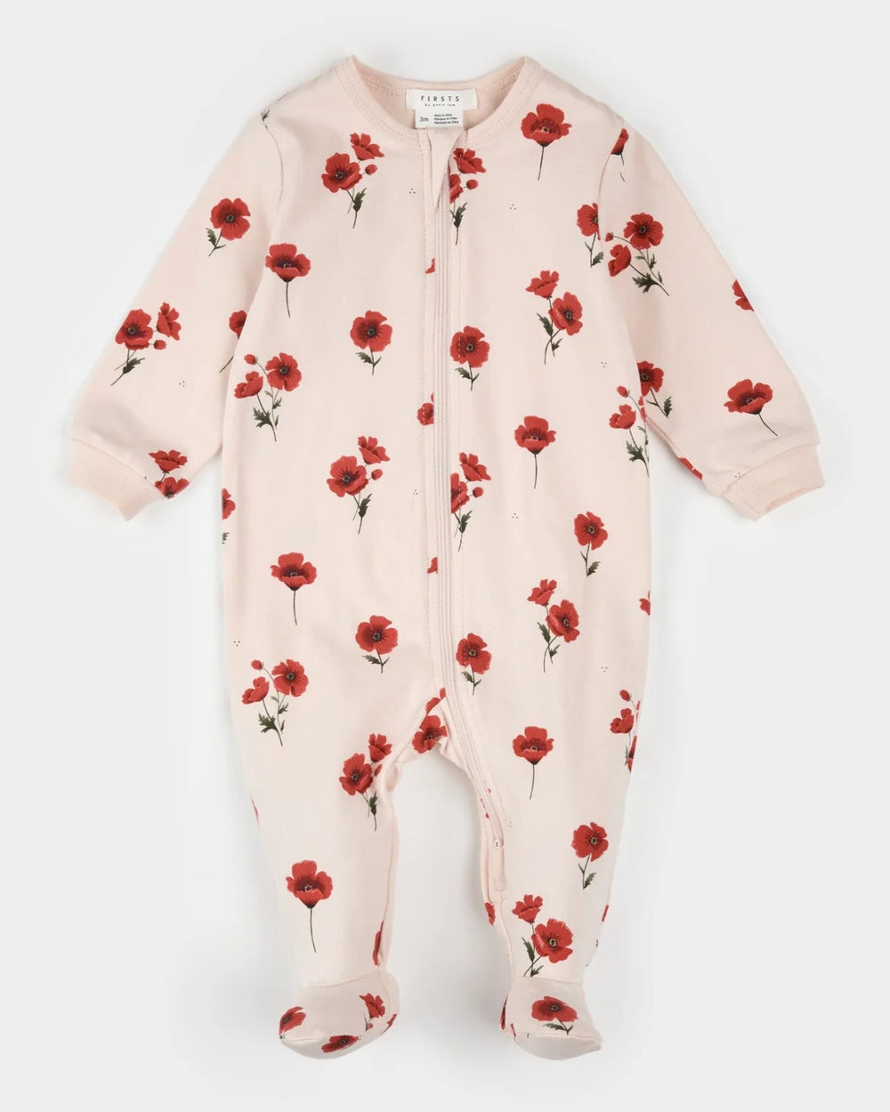 PETIT LEM - BABY POPPY PRINT SLEEPER