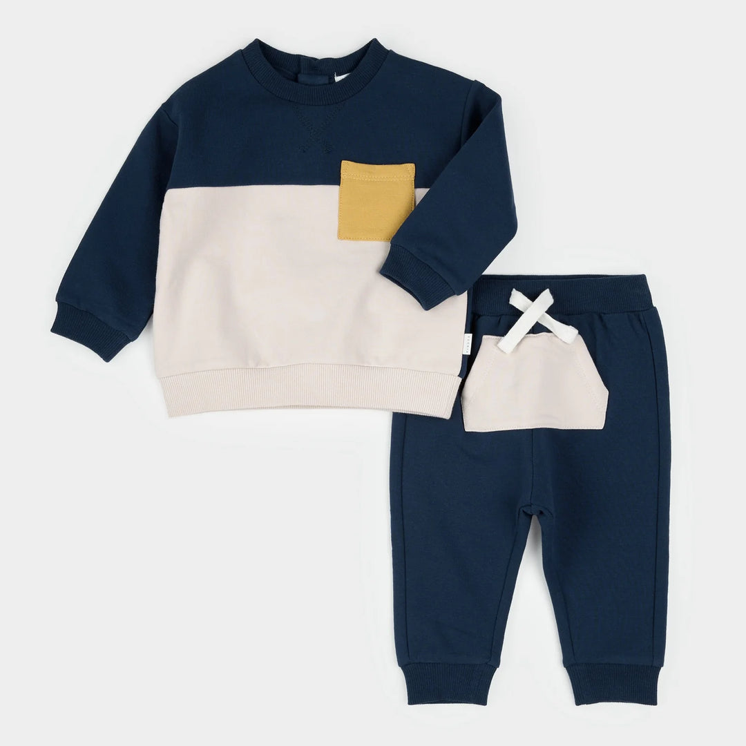 PETIT LEM - KIDS COLOUR BLOCK CLOTHING SET