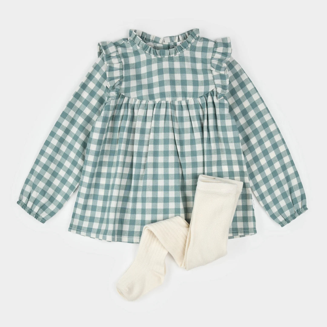 PETIT LEM - KIDS GINGHAM DRESS SET