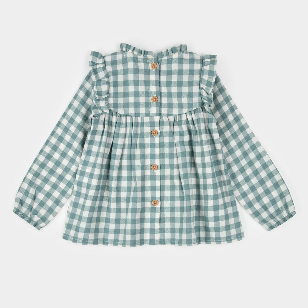 PETIT LEM - KIDS GINGHAM DRESS SET