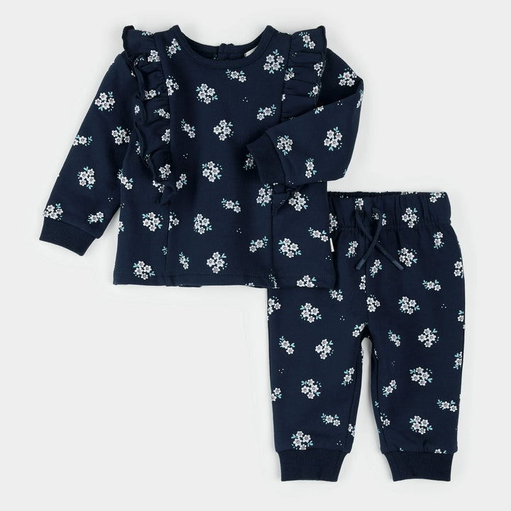 PETIT LEM - KIDS FLORAL PRINT CLOTHING SET