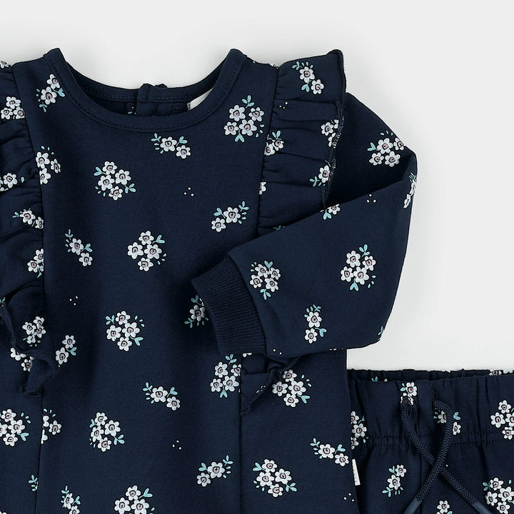 PETIT LEM - KIDS FLORAL PRINT CLOTHING SET