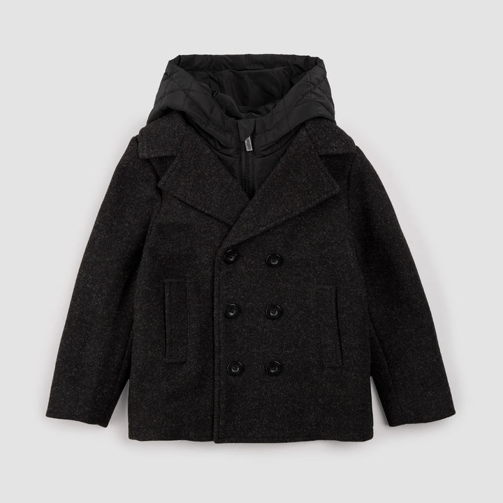 MILES THE LABEL- KIDS HOODED COAT