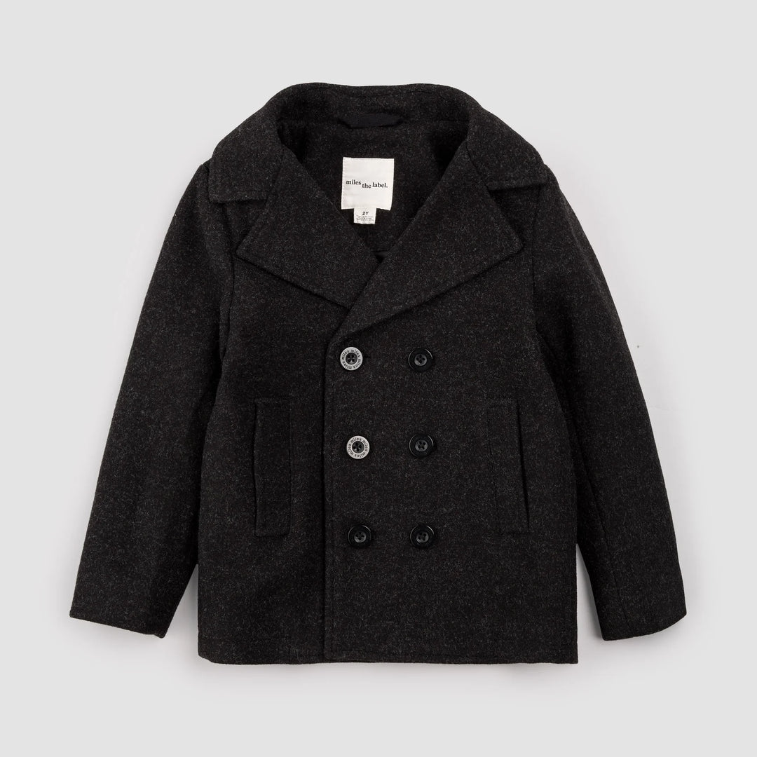 MILES THE LABEL- KIDS HOODED COAT