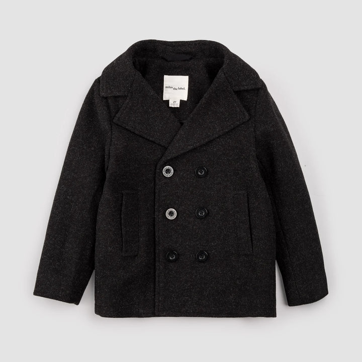 MILES THE LABEL- KIDS HOODED COAT
