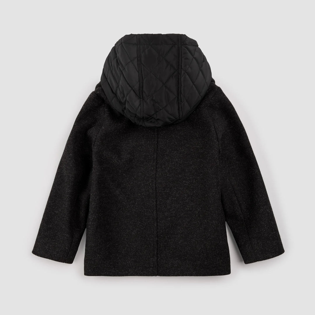 MILES THE LABEL- KIDS HOODED COAT