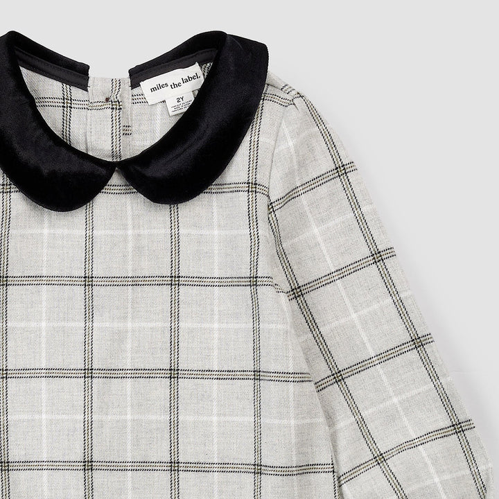 MILES THE LABEL - PLAID FLANNEL DRESS