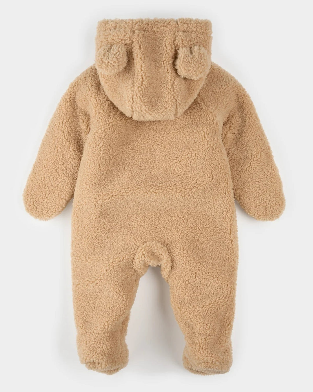 PETIT LEM - KIDS SHERPA BEAR PLAYSUIT 
