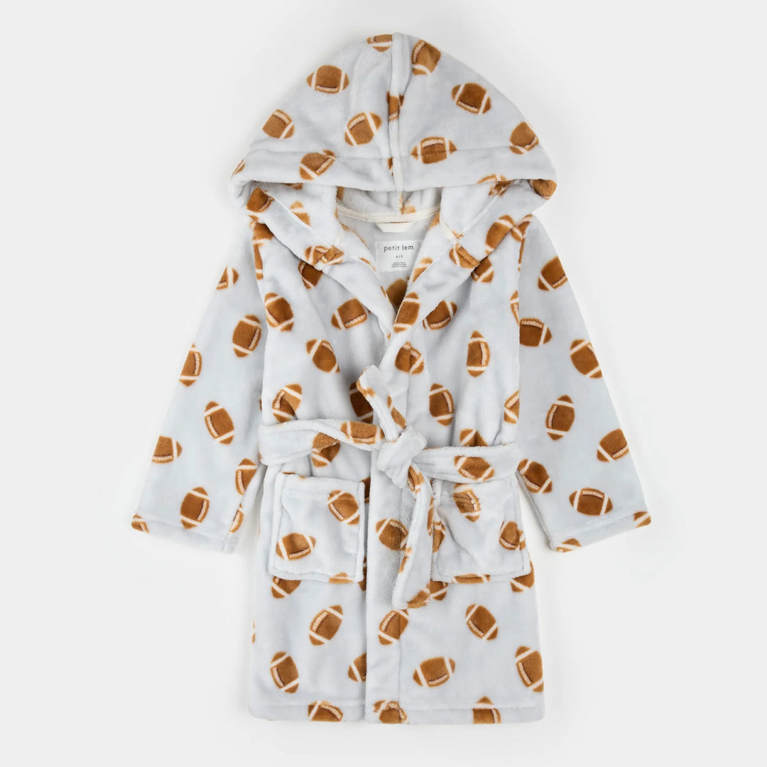 PETIT LEM - KIDS Football Print ROBE
