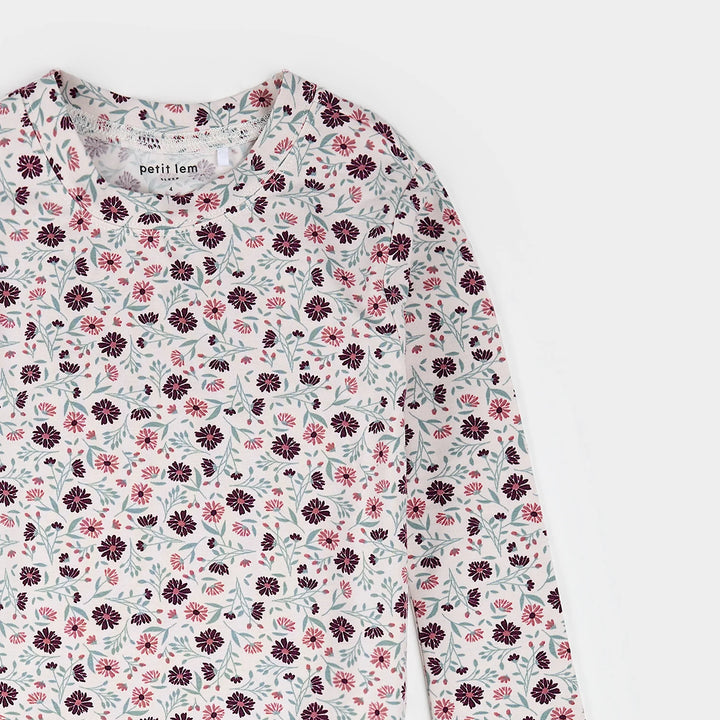 PETIT LEM - KIDS  Poppy Floral  PJ SET