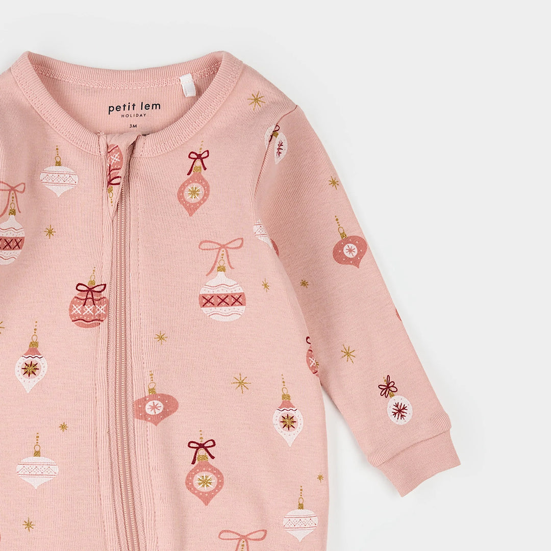 PETIT LEM- BABY ORNAMENT ROSE SLEEPER