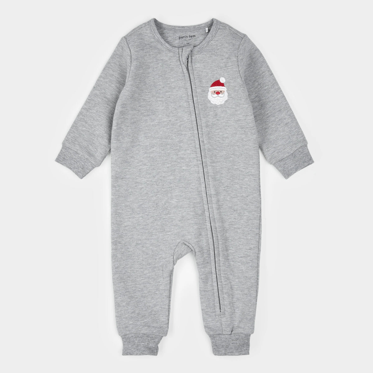 PETIT LEM - SANTA BABY PLAYSUIT