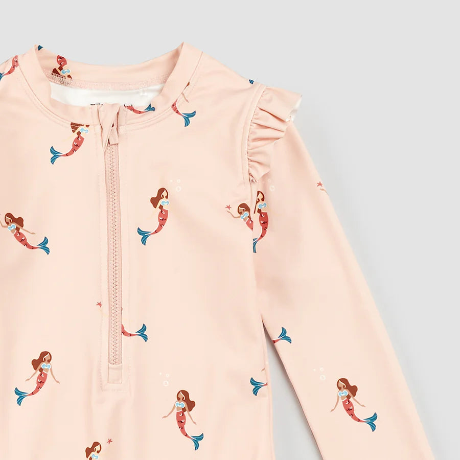 MILES THE LABEL- KIDS LONG-SLEEVE SWIMSUIT