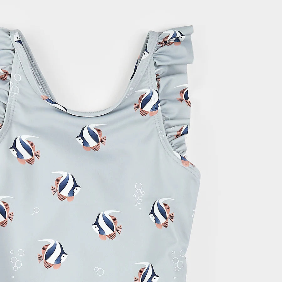PETIT LEM- KIDS TROPICAL FISH PRINT SWIMSUIT