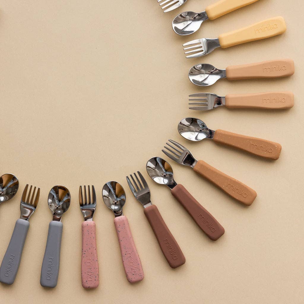 Fork and spoon set - Leaf