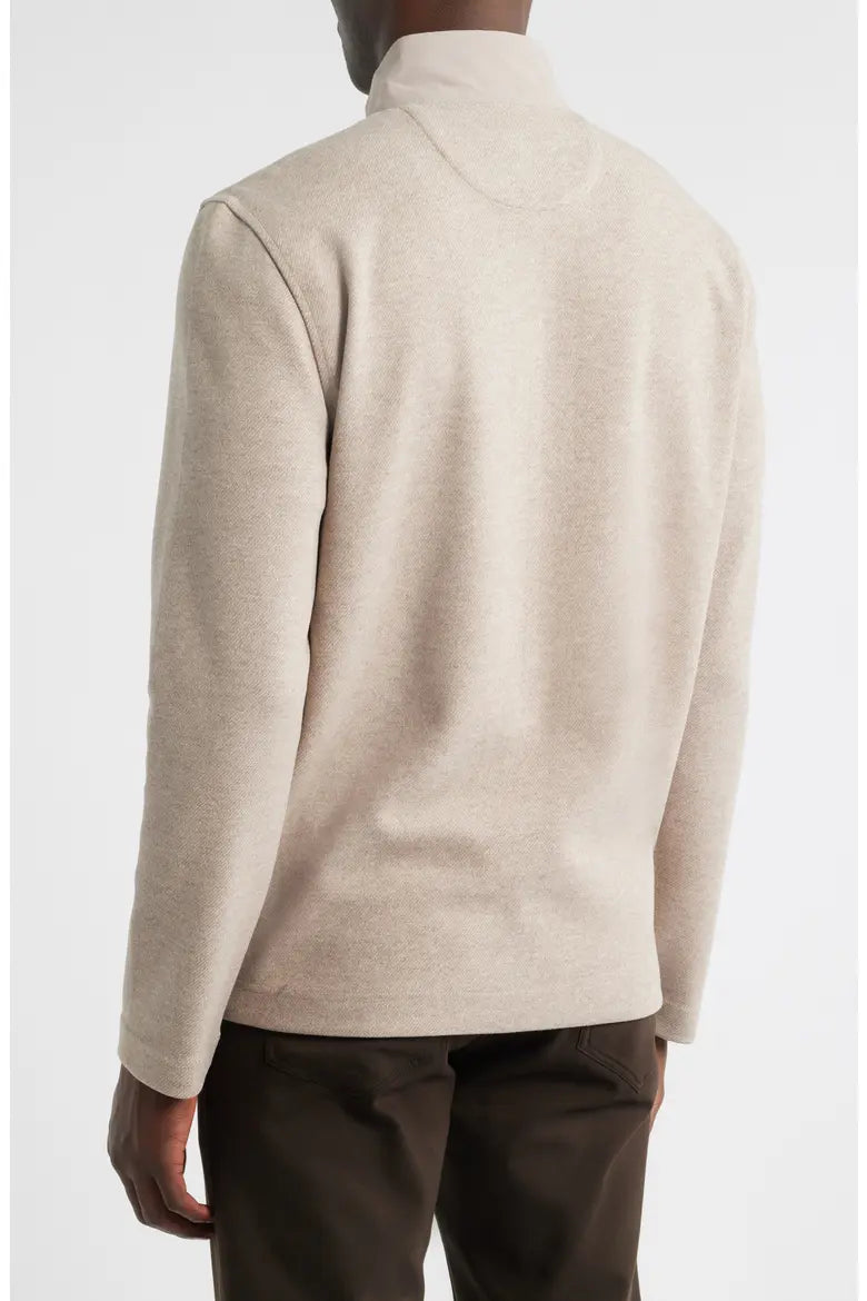 JOHNSTON & MURPHY - QUILTED FULL-ZIP