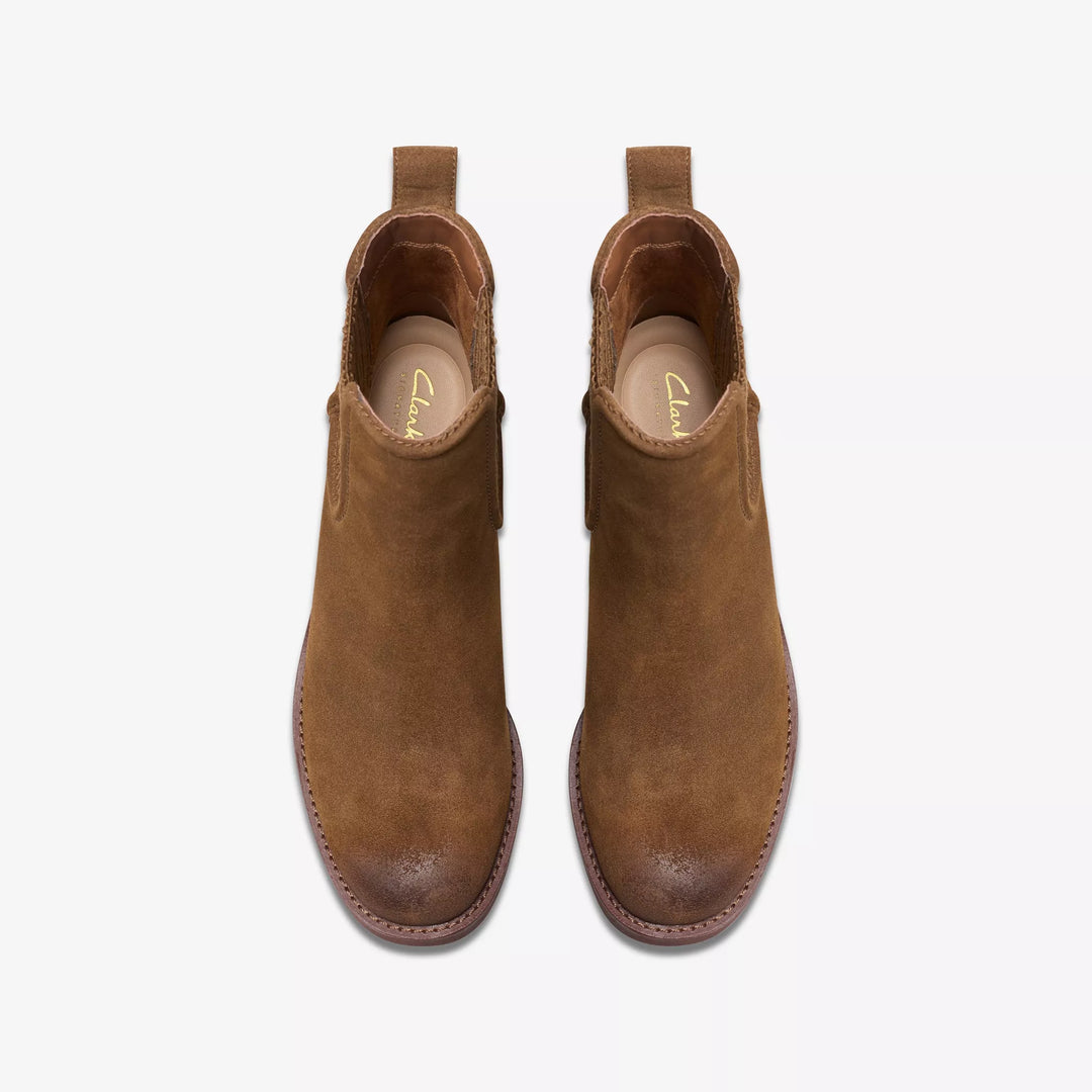 CLARKS- WOMEN'S CHAMBERLY TOP BOOT