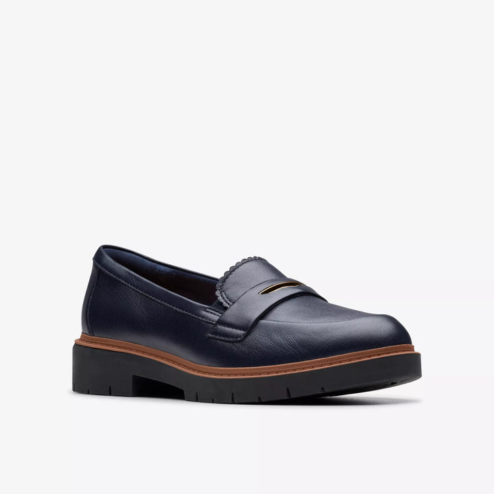 CLARKS - WOMEN'S WESTLYNN GLOW SHOE (Navy)