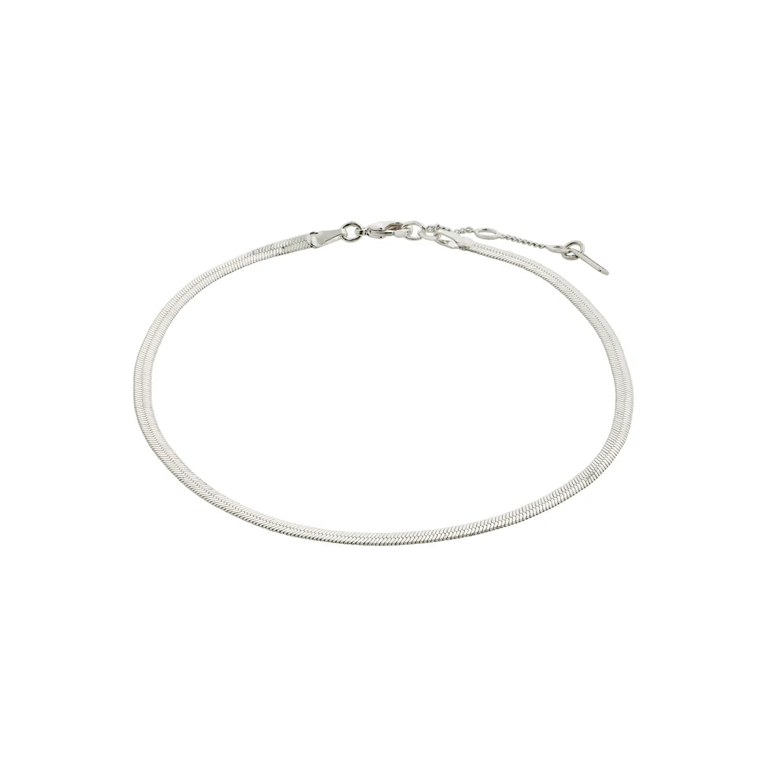 PILGRIM - JOANNA ANKLE CHAIN SILVER-PLATED - SILVER PLATED