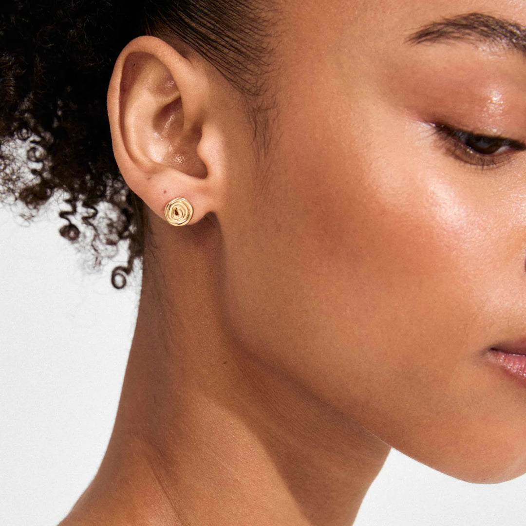 PILGRIM - (W) Earrings : Air : Gold Plated