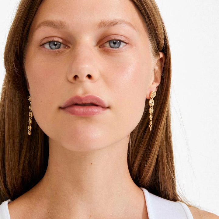 PILGRIM - Earrings : Air : Gold Plated