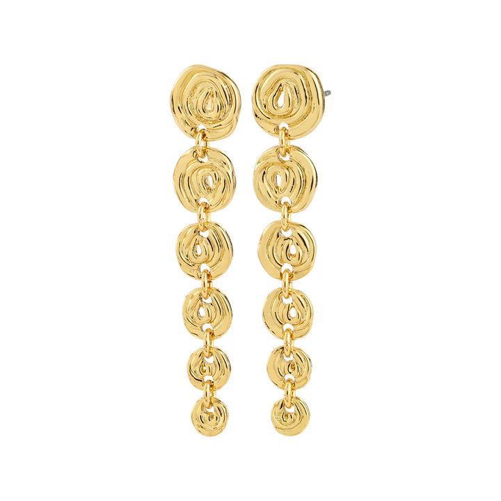 PILGRIM - Earrings : Air : Gold Plated