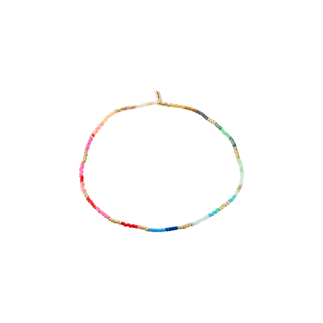 PILGRIM - ANKLE CHAIN : ALISON : GOLD PLATED : MULTI - GOLD PLATED