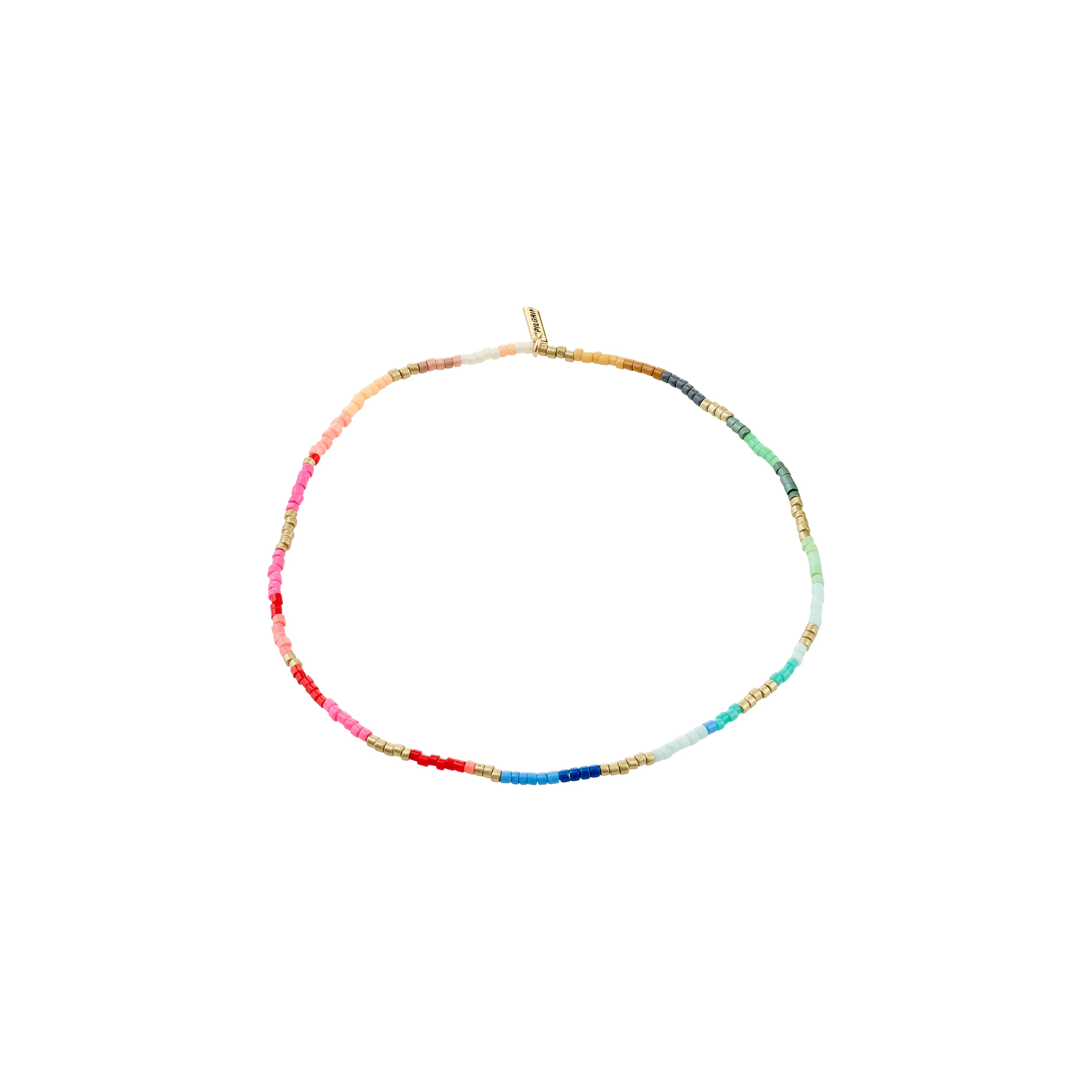 PILGRIM - ANKLE CHAIN : ALISON : GOLD PLATED : MULTI - GOLD PLATED