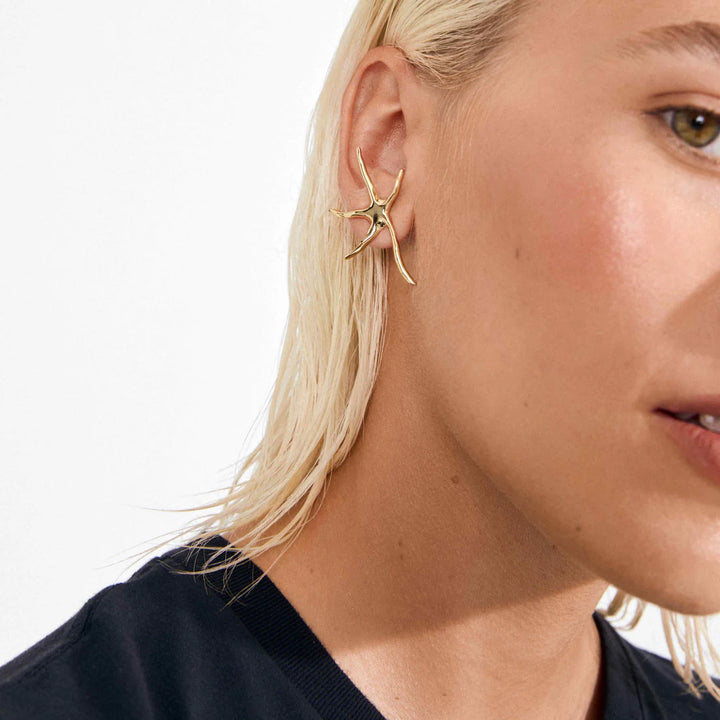 PILGRIM - PRISM EARRINGS GOLD-PLATED