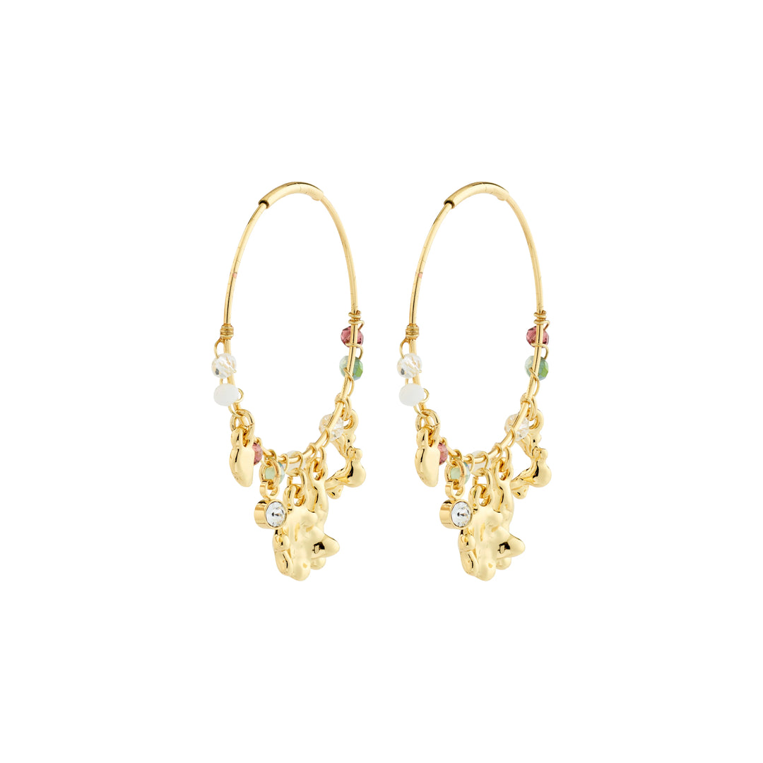 PILGRIM - TOVIN EARRINGS GOLD-PLATED - GOLD PLATED