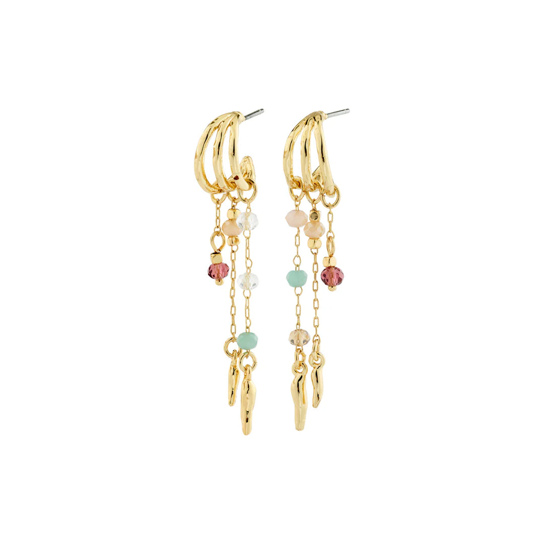 PILGRIM - MORIN EARRINGS GOLD PLATED - GOLD PLATED