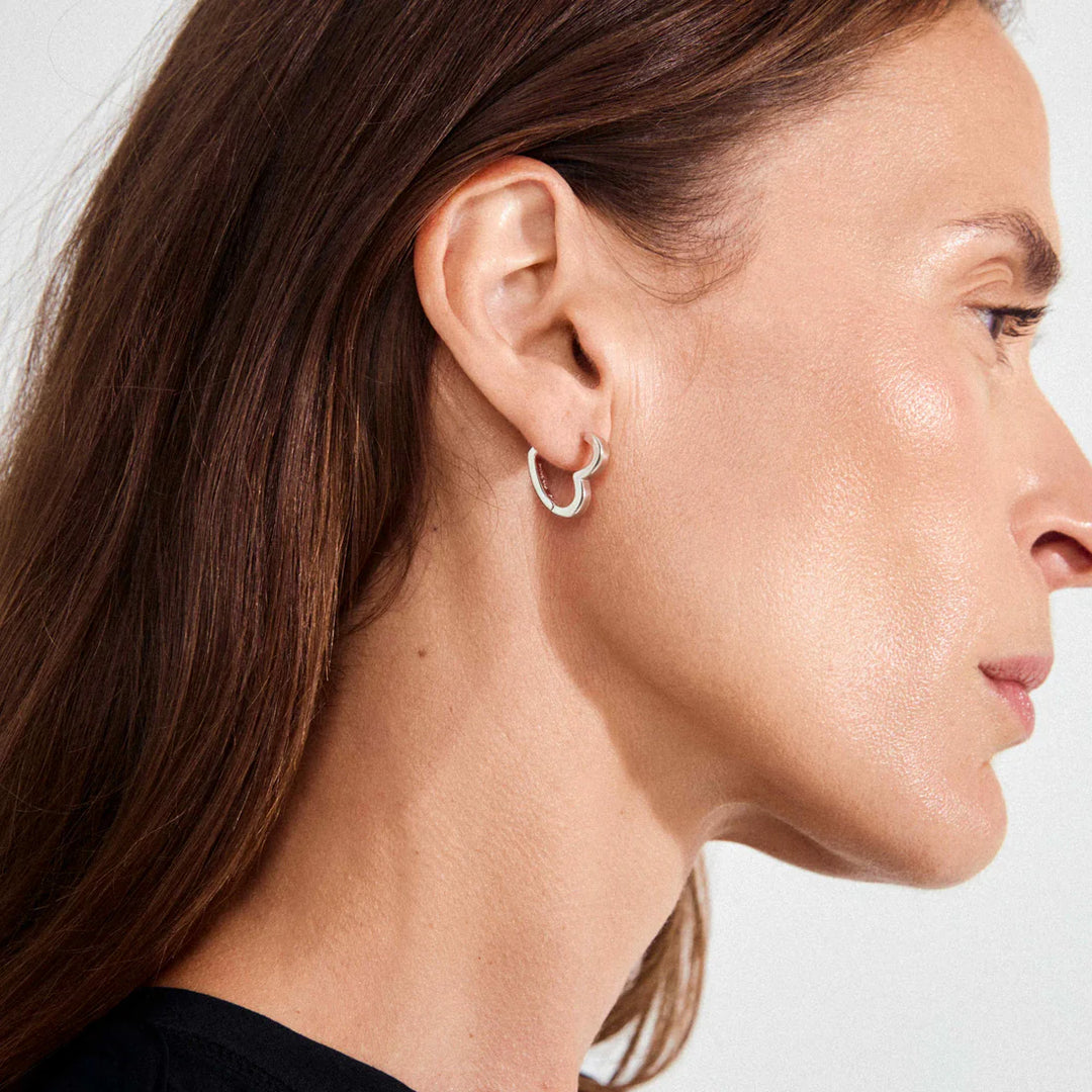 PILGRIM - IVARIN EARRINGS SILVER-PLATED