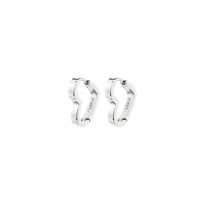 PILGRIM - IVARIN EARRINGS SILVER-PLATED