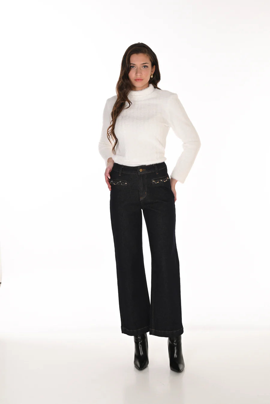 FRANK LYMAN - WOMEN'S 263768 DENIM PANT