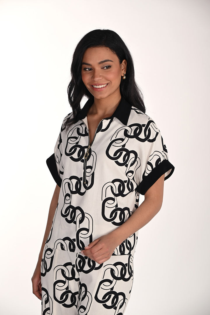 FRANK LYMAN - WOVEN TOP