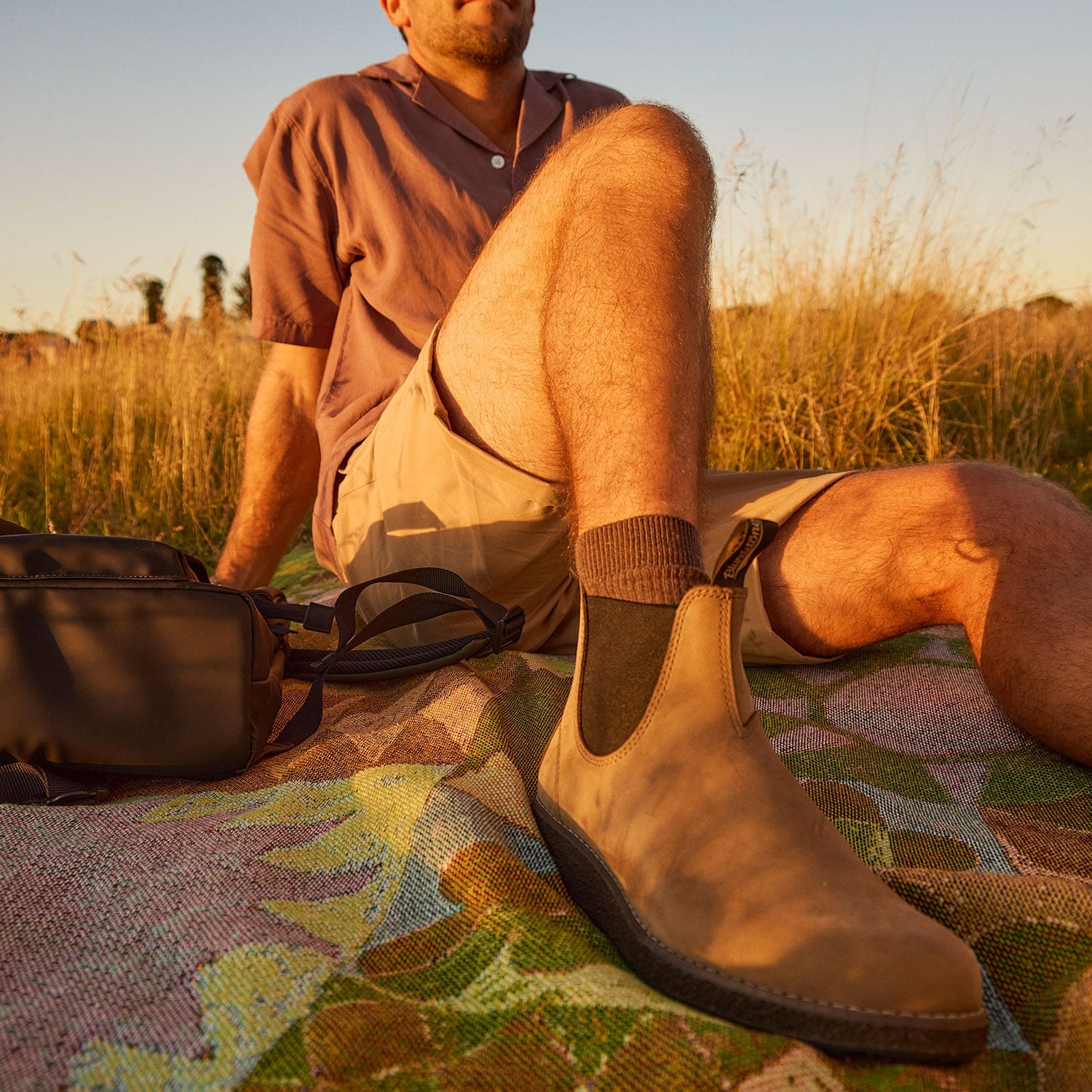 BLUNDSTONE - UNISEX AEROCORK NUBUCK BOOT