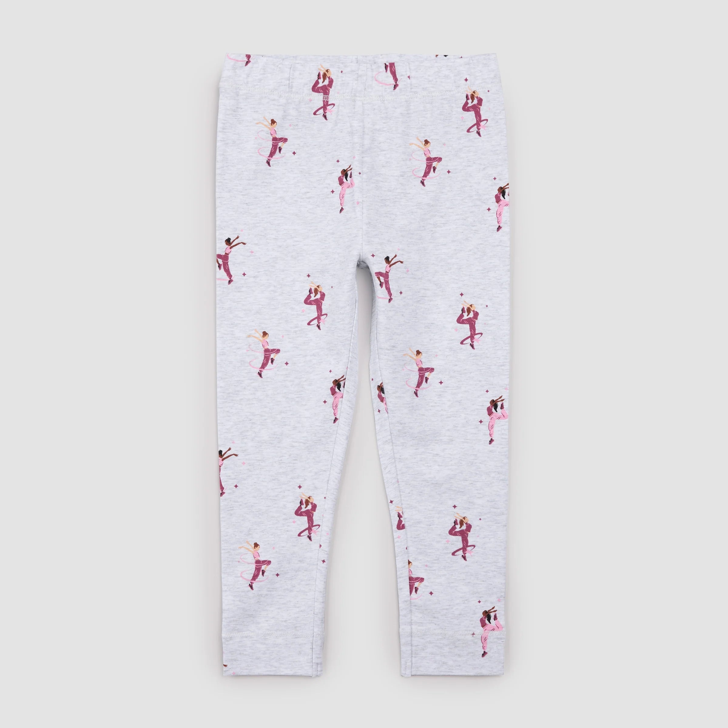 MILES THE LABEL - GIRLS KNIT LEGGING DANCER PRINT