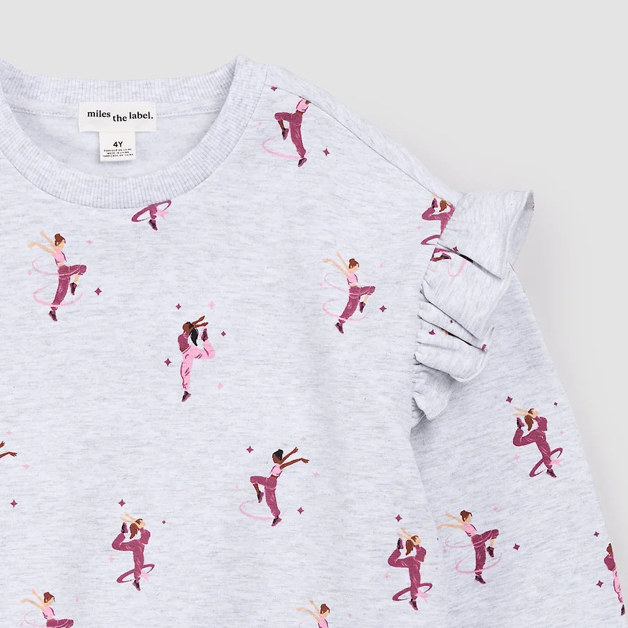 MILES THE LABEL - GIRLS SWEATSHIRTS 26FMW02T05-K