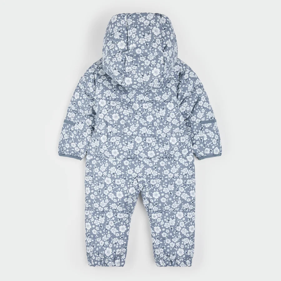 PETIT LEM - ONE PIECE SNOWSUIT BLUE