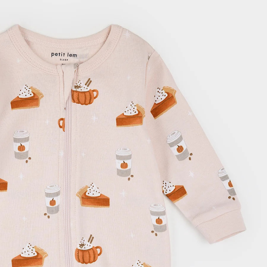 PETIT LEM  - UNISEX FOOTED SLEEPER 26FRS12P50-B